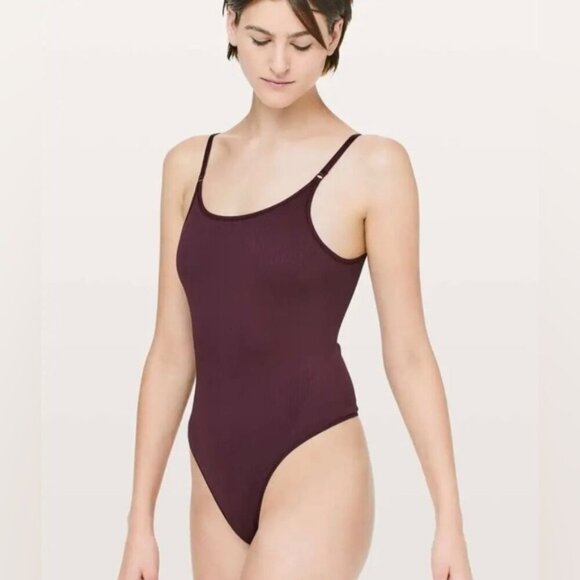 Lululemon Underneath It All Bodysuit in Dark Adobe‎ - Picture 1 of 11